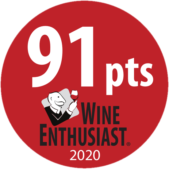 91 PTS Wine Enthusiast