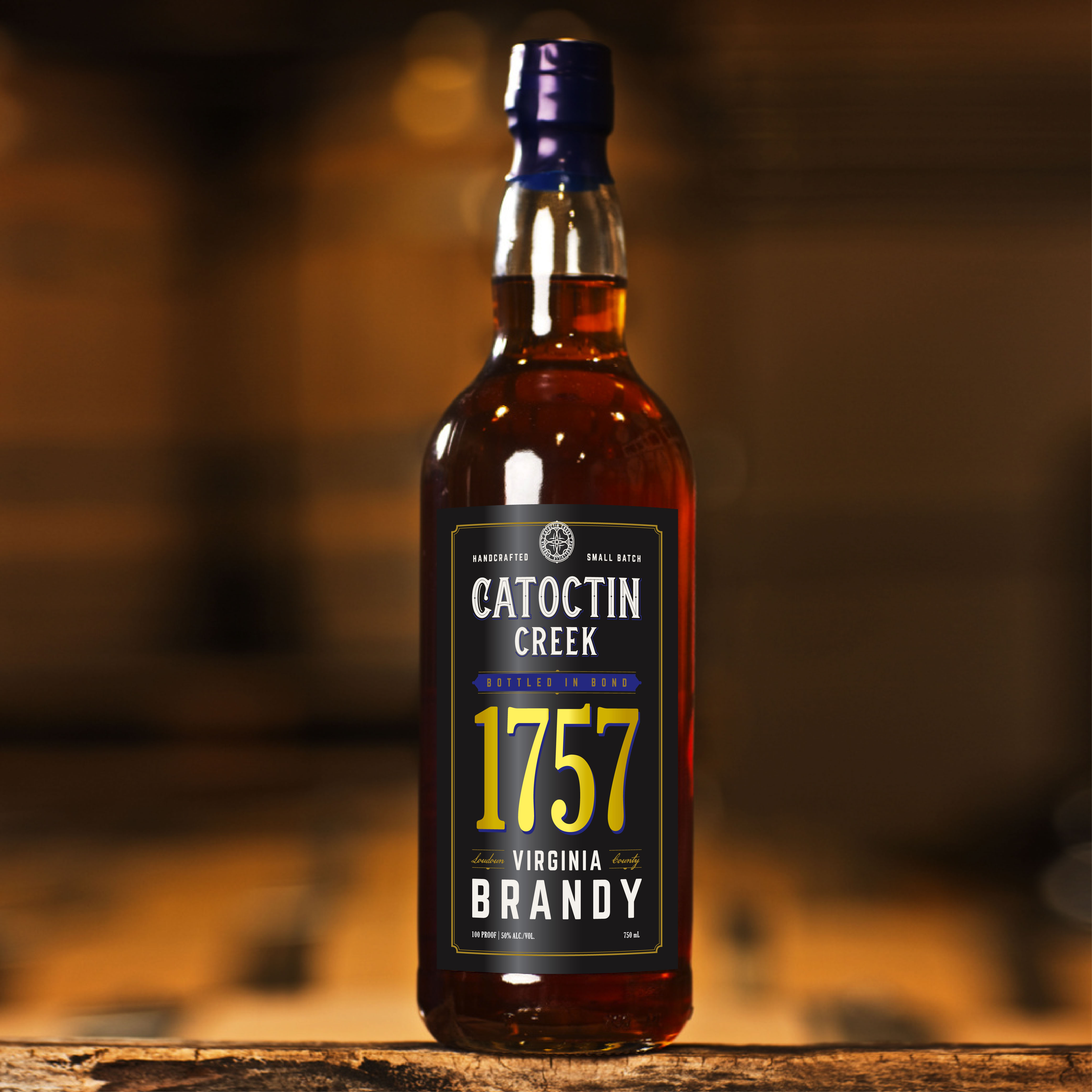 1757 Virginia Brandy Bottled in Bond