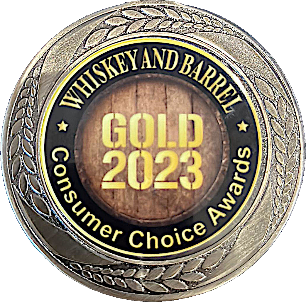 Whiskey and Barrel Consumer Choice Awards 2023 Gold