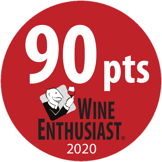 90 pts Wine Enthusiast 2020