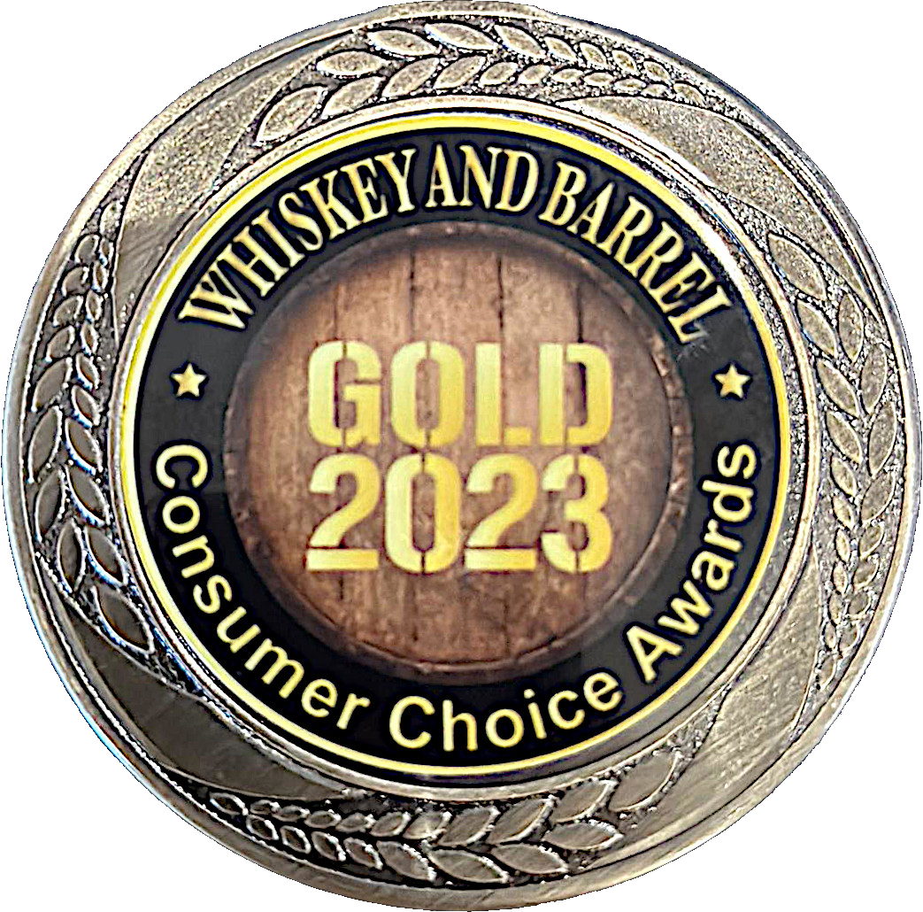 Whiskey and Barrel Consumer Choice Awards GOLD 2023