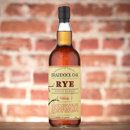 Braddock Oak Rye Whisky